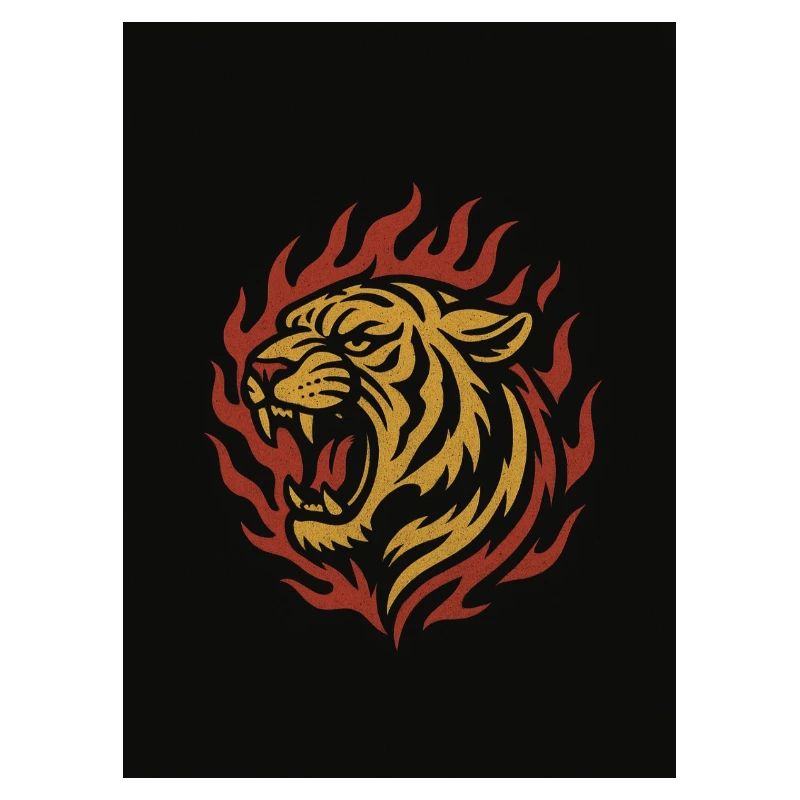 Couronne de Feu de Feu de Tigre