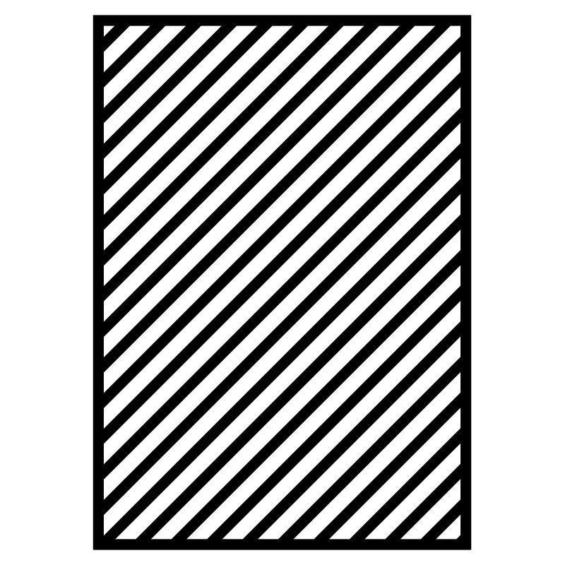 Black stripes in the frame