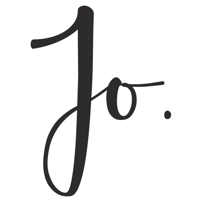 Jo – Conception de texte de lettrage manuel