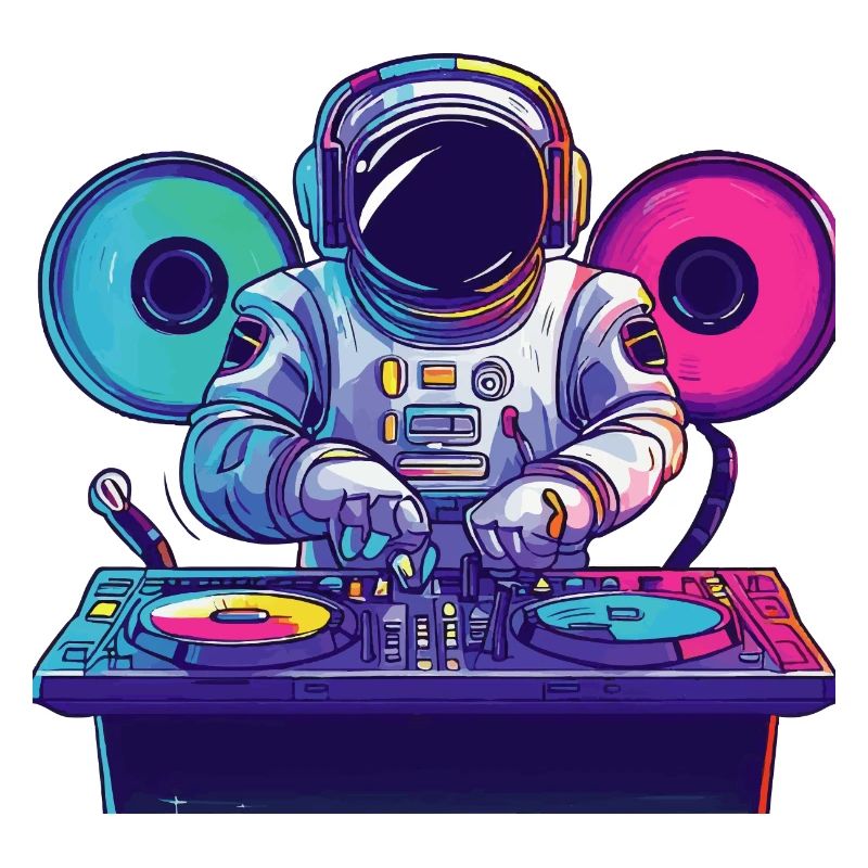 Idée cadeau Astronaut DJ