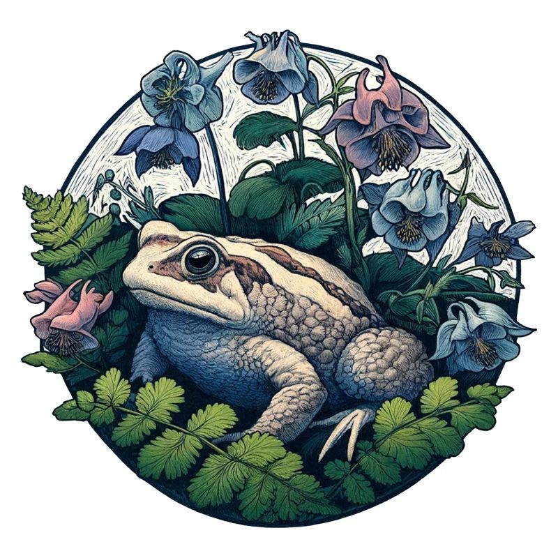 Ancolie crapaud