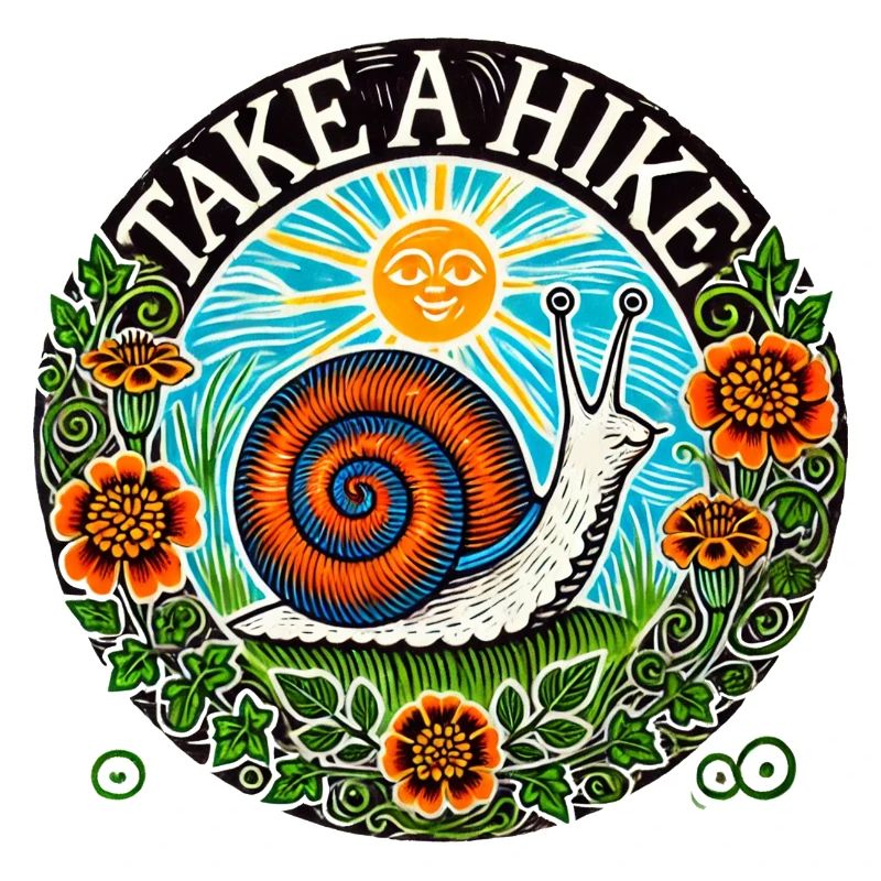 Hiking Snail