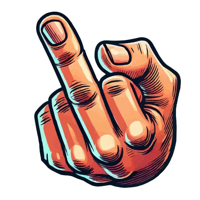 Mittelfinger