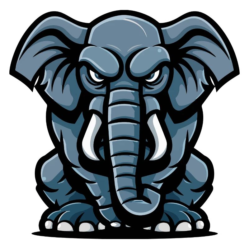 Bande dessinée éléphant