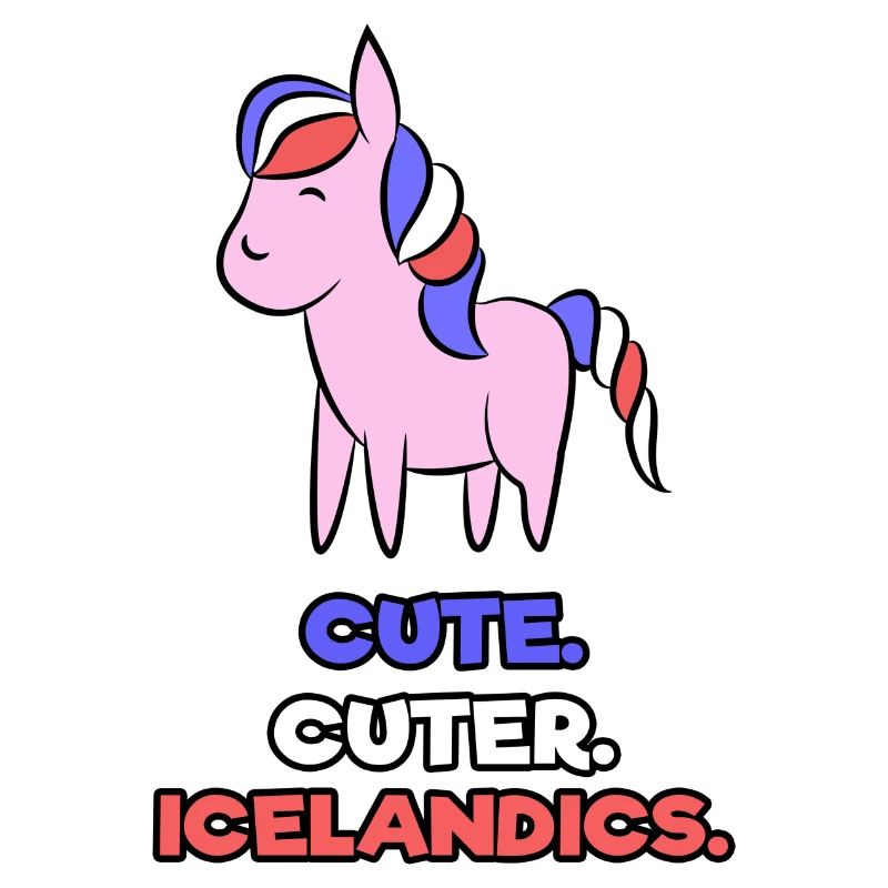 Isländer Statement Pony Islandpferde Islandponys
