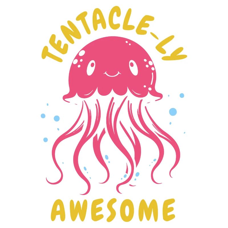 Tenacle-ly Awesome - Jellyfish with Tentacles