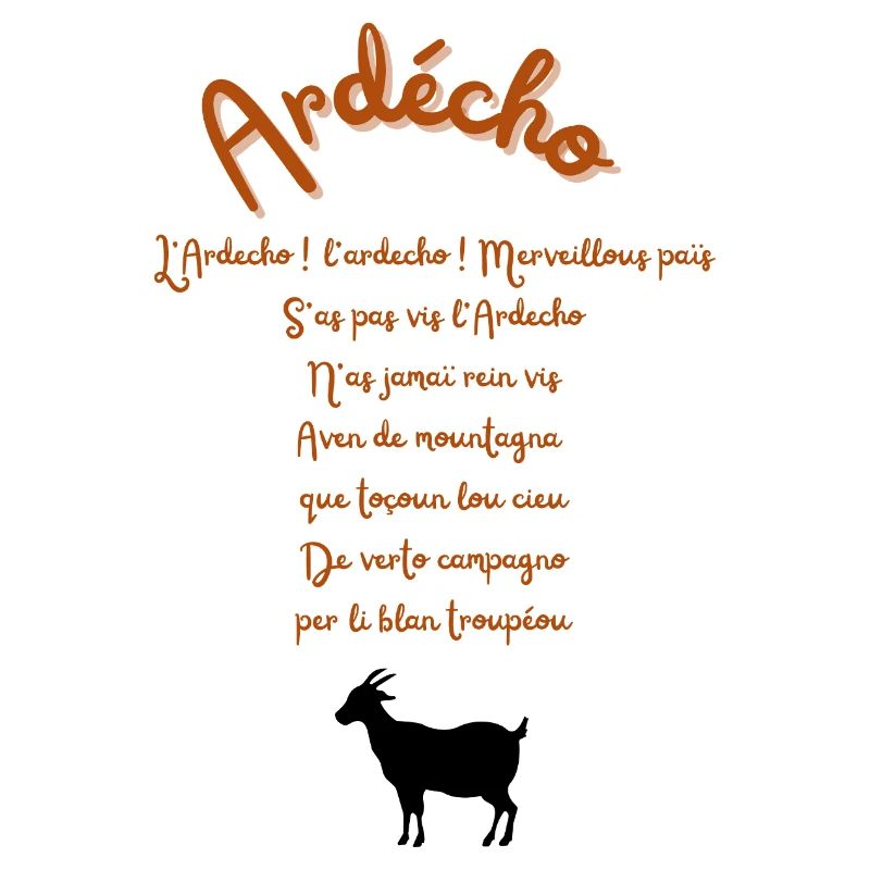 Gestaltung der Ardèche