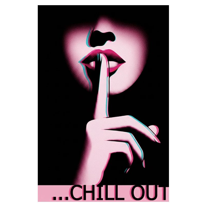 Shhh Chillout Lippenbild