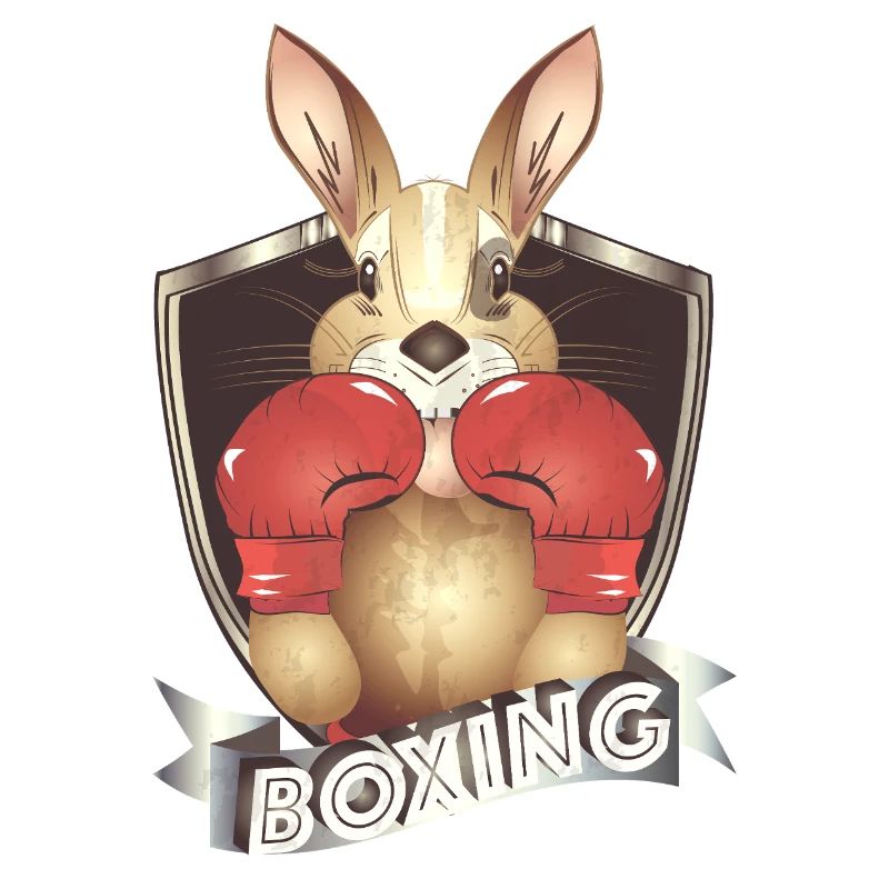 Boxendes Känguru – Lustiges Boxer-Motiv
