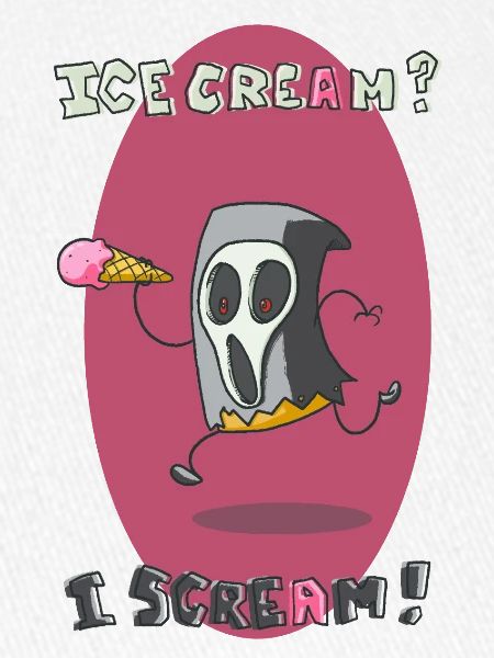 Eis? Ich schreie!