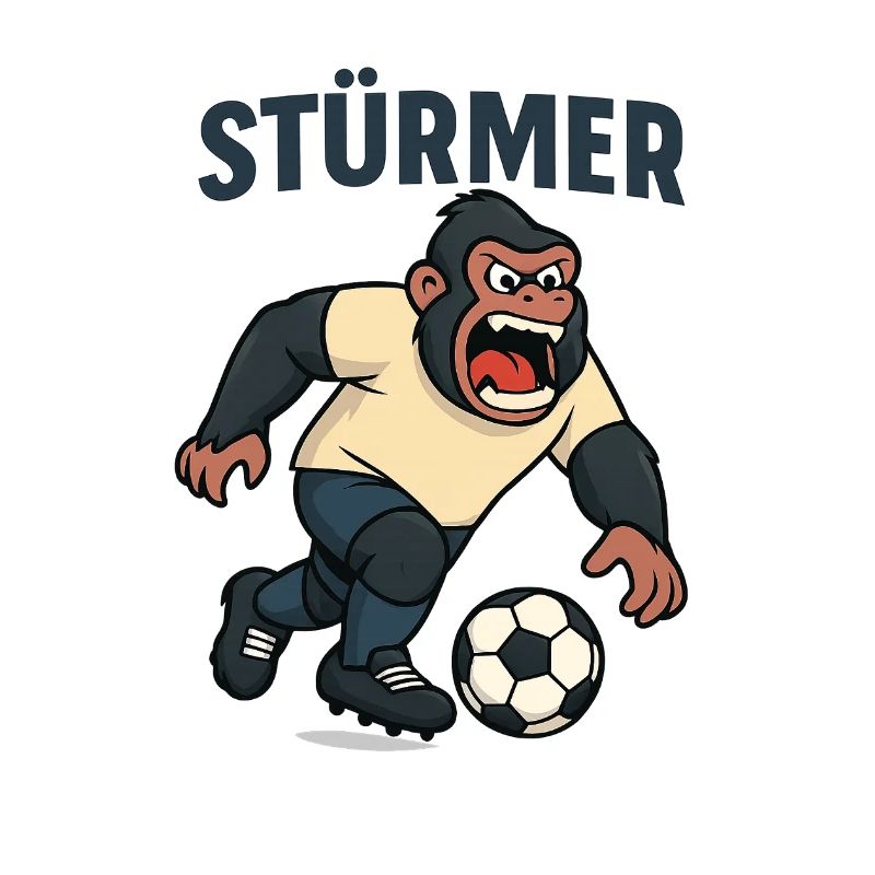 Striker Monkey Soccer Storm