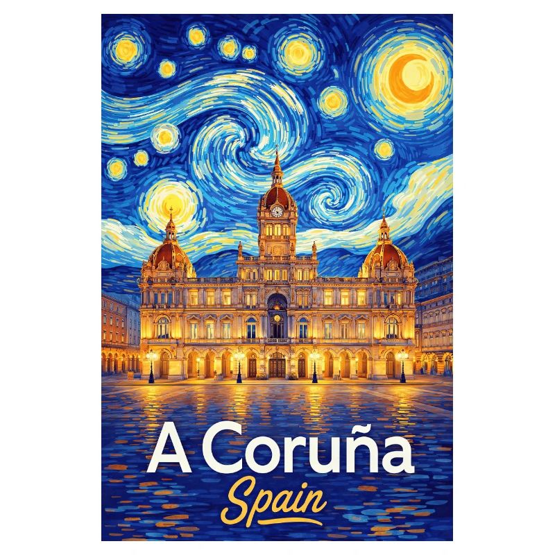 À La Corogne, Espagne