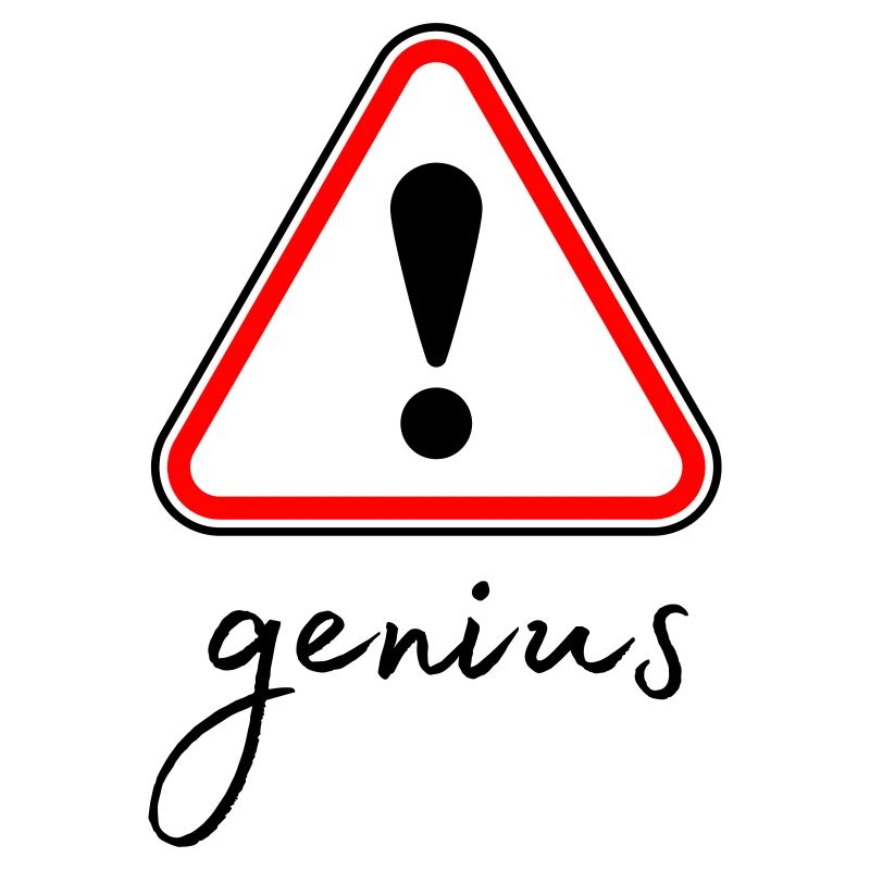 Minimalist Red Triangle