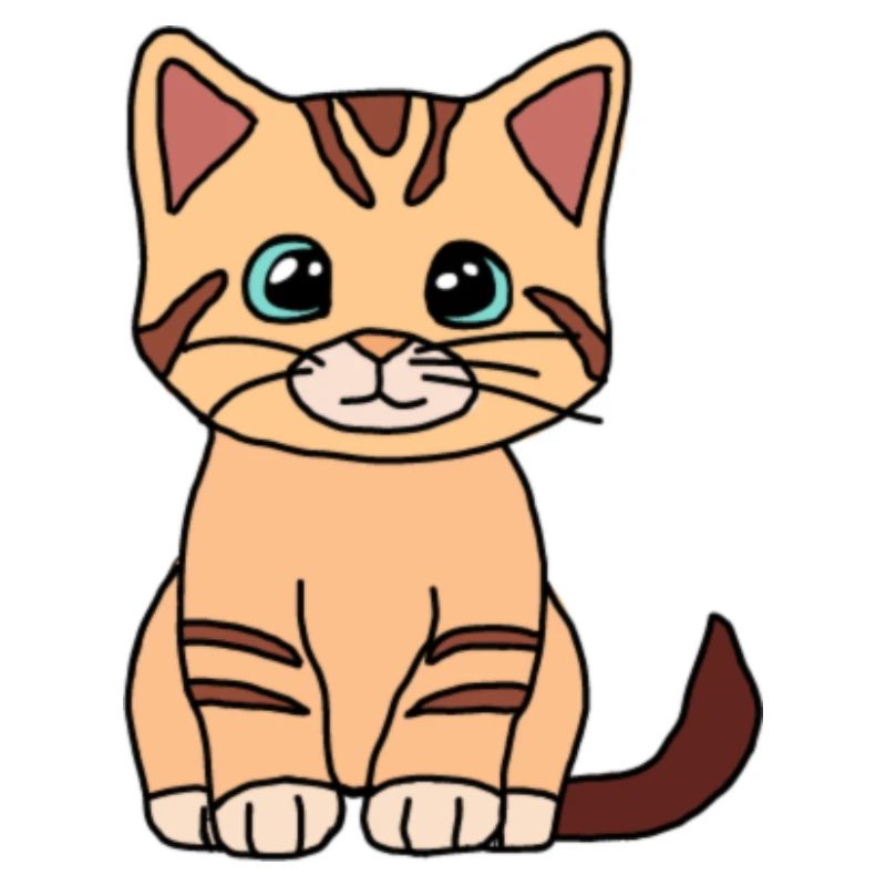 Cute Brown Cat