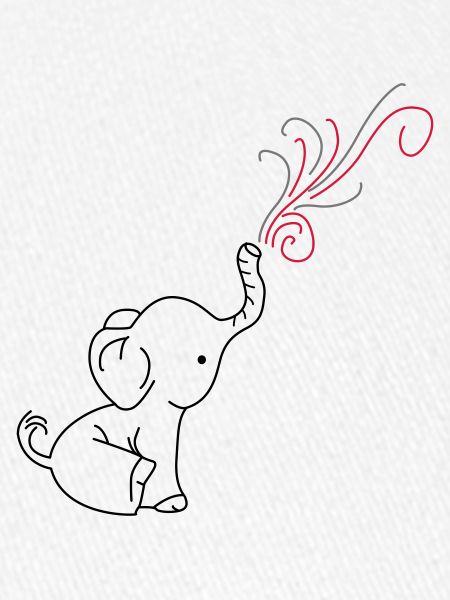 bébé elephant