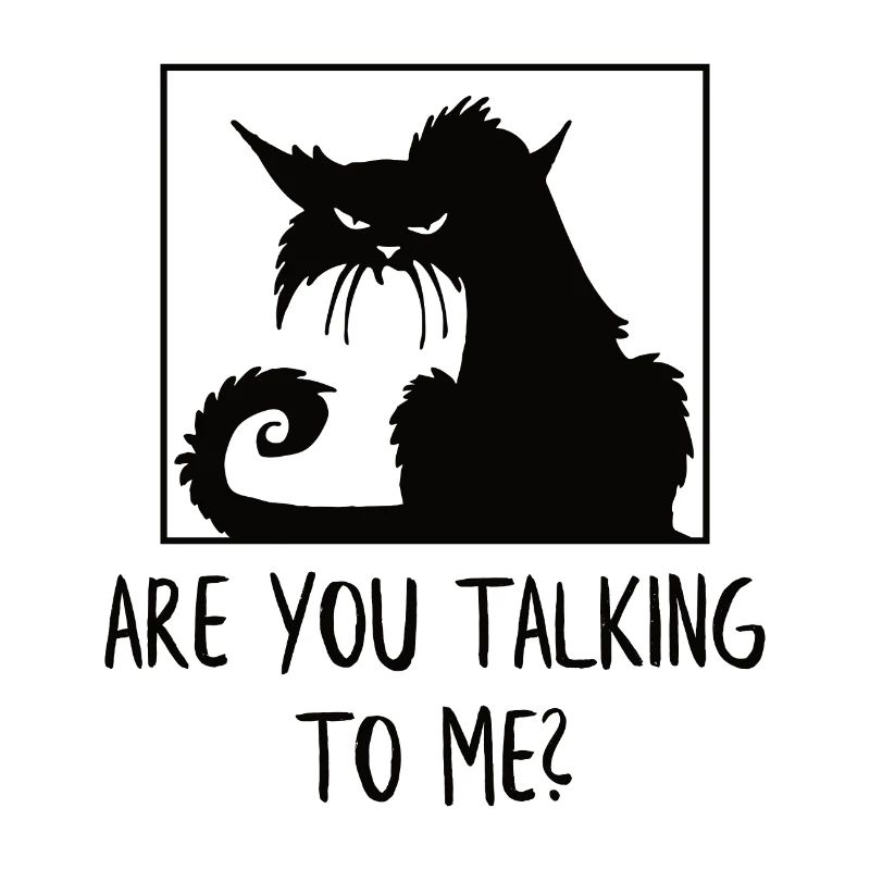 Angry cat
