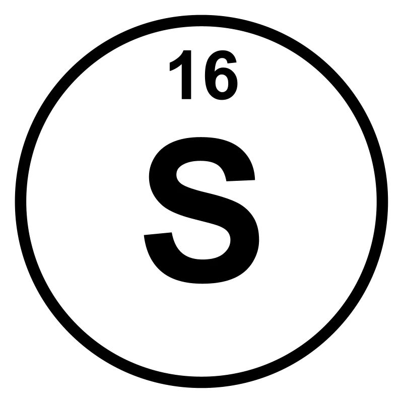 Element 16 - s (sulfur) - Minimal