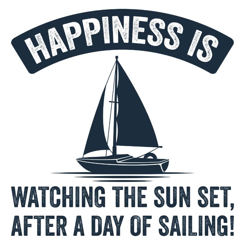 Le bonheur, c’est une journée de navigation et de coucher de soleil