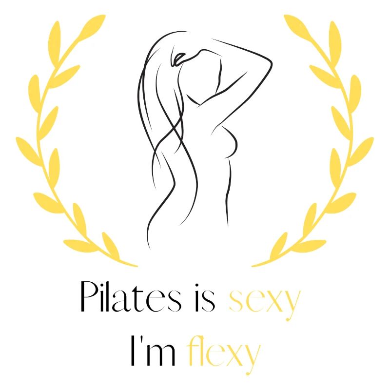 Pilates ist sexy, ich bin flexibel