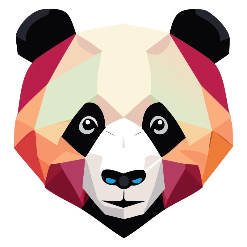 Panda Low Poly