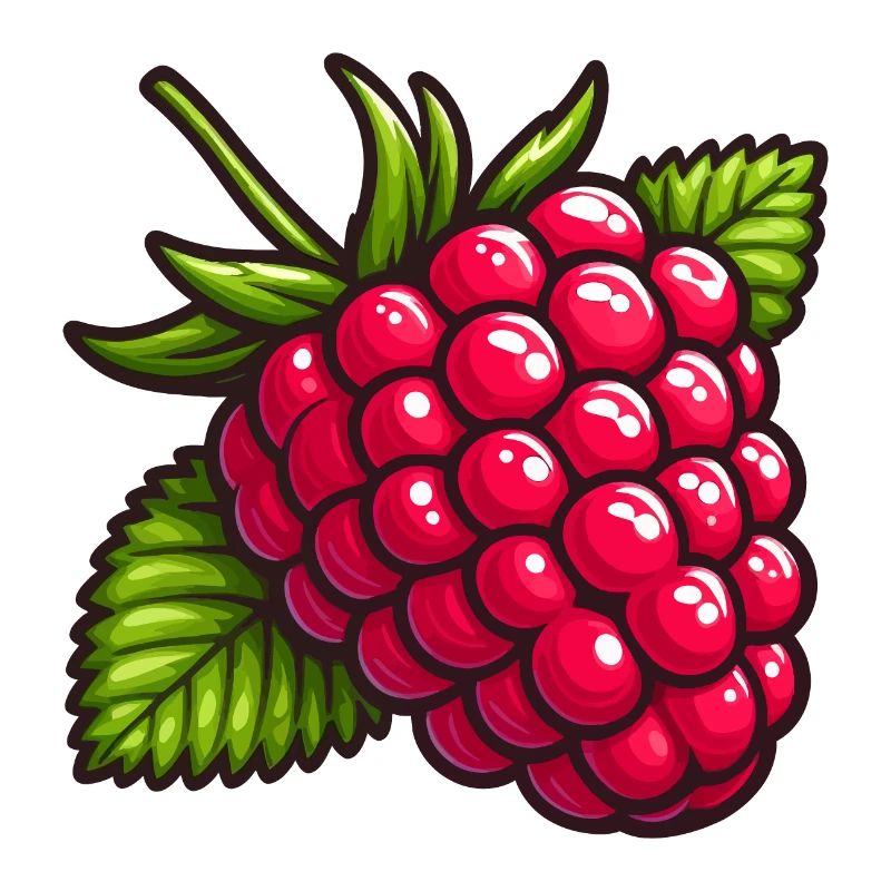 Grosse Framboise feuillue