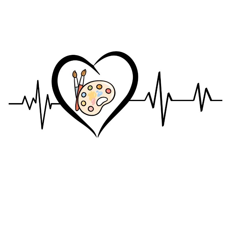 heartbeat drawing