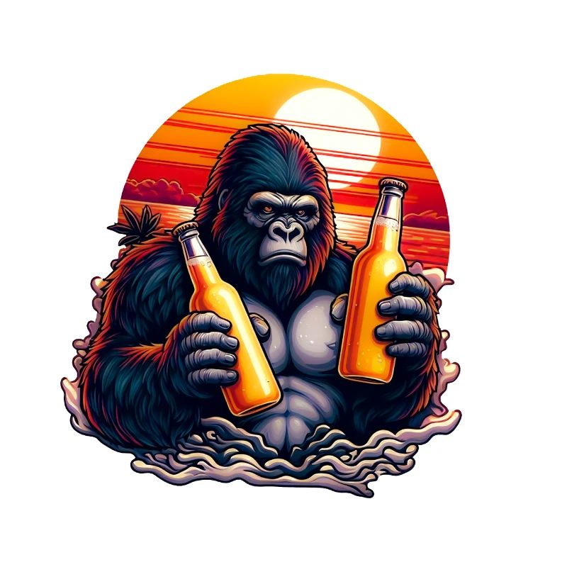 Chimpanzé Décontracté