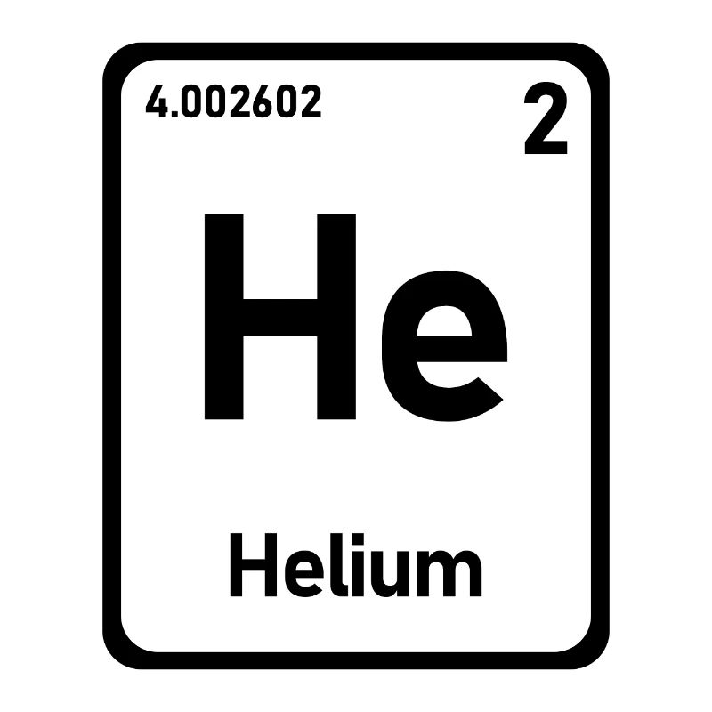 Periodisches Element Helium