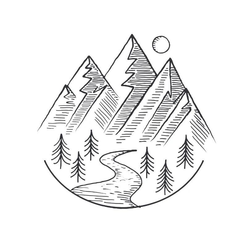 Wie ein Berg