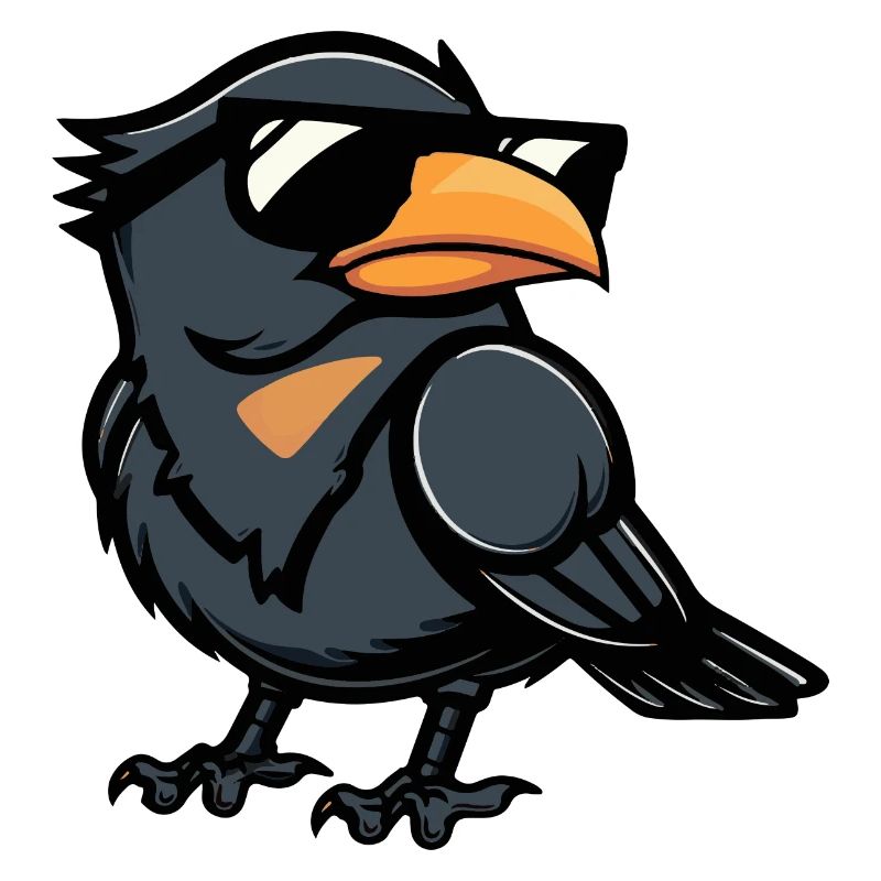 Raven Crow Comic Cool