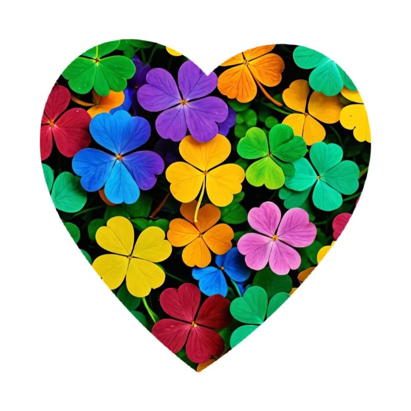 Buntes Kleeblatt