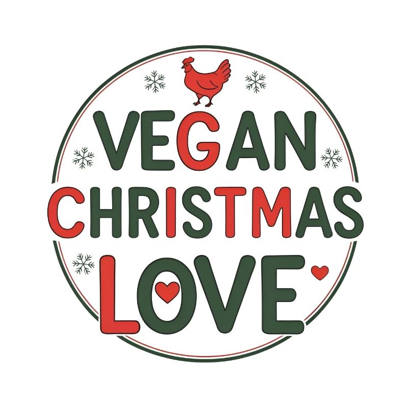Amour de Noël végétalien – Statement Vegetarian