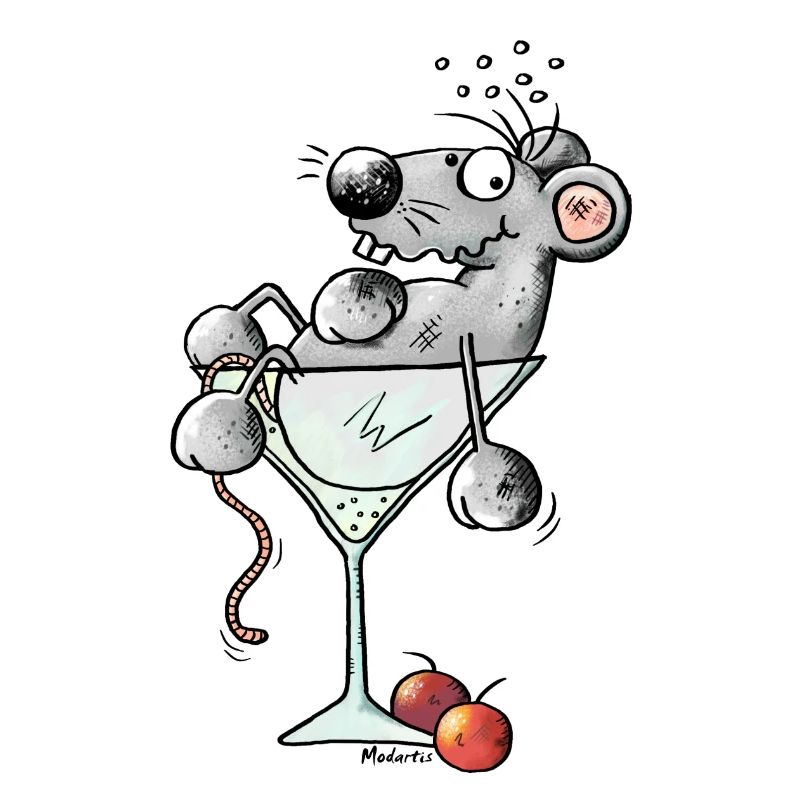 Funny Coctail Mouse