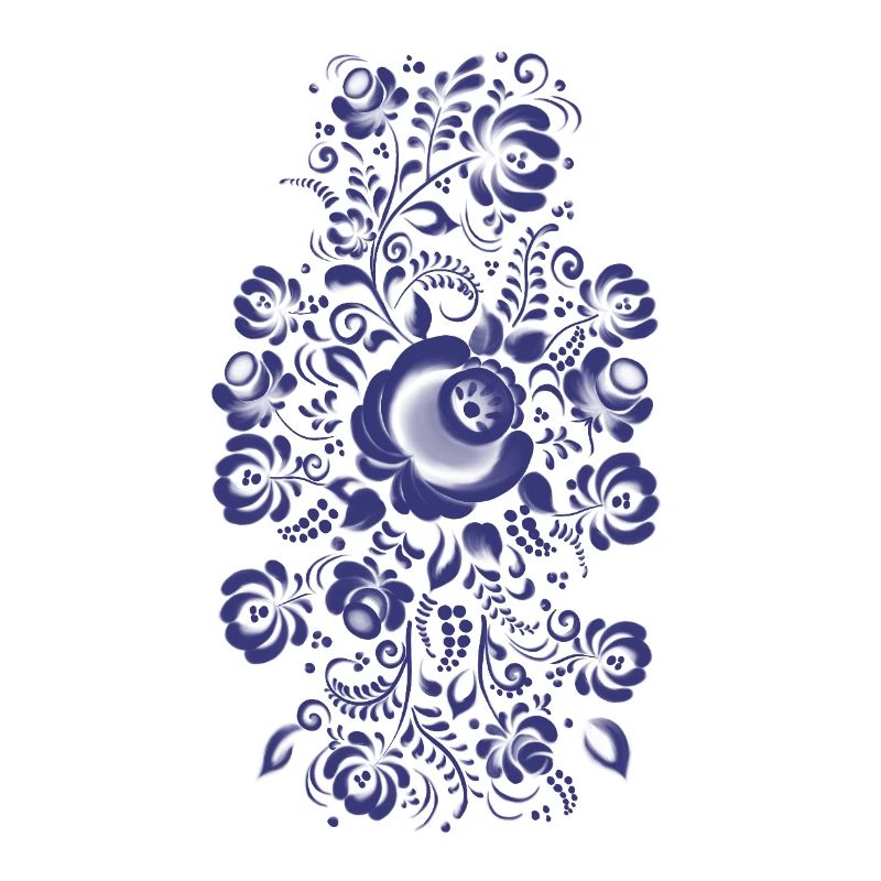 Blumenornament