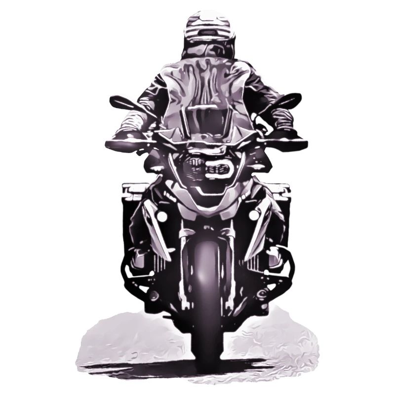 GS Motorradfahrer black