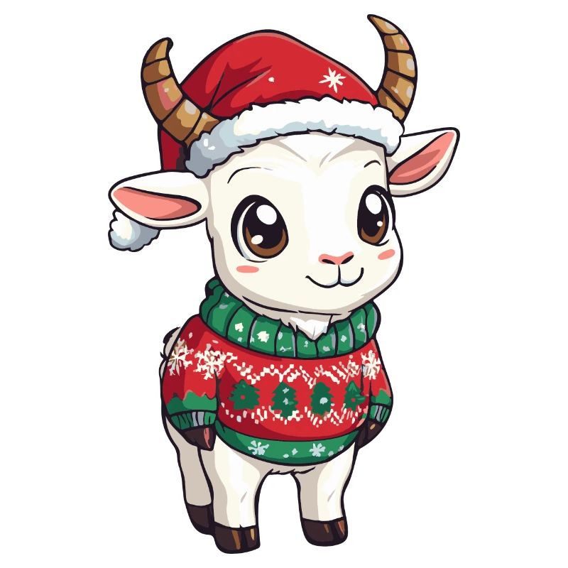 Mountain Goat Christmas