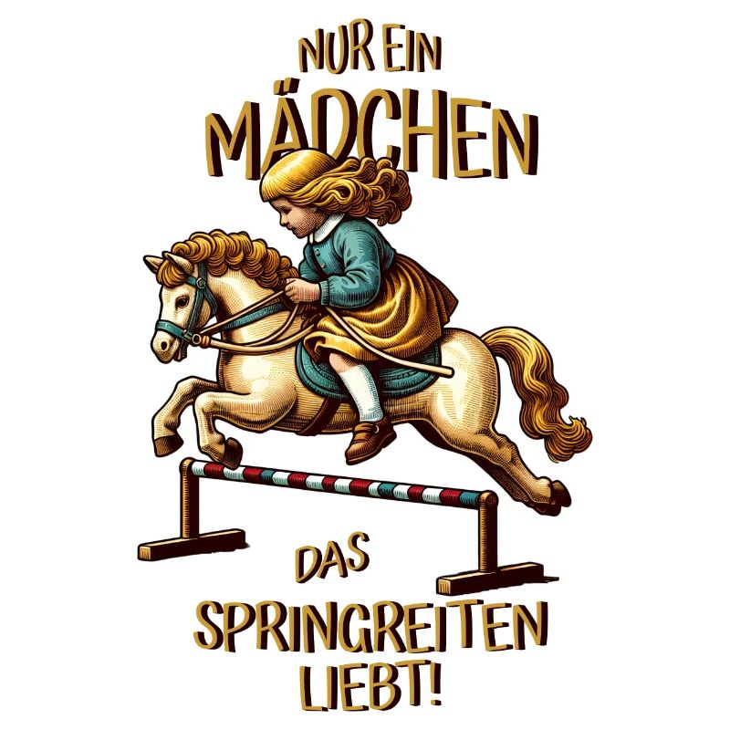 Kinder Springreiten