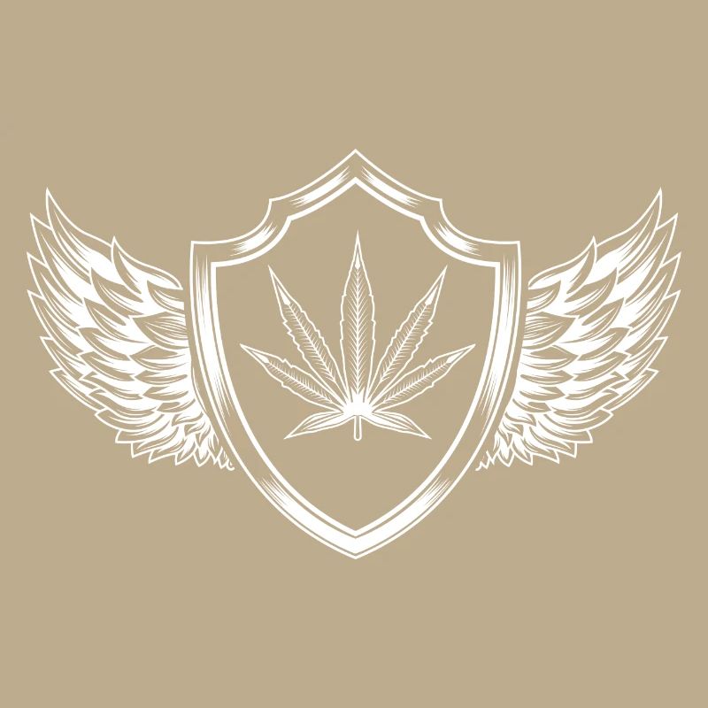 Feuille de chanvre Crest Cannabis