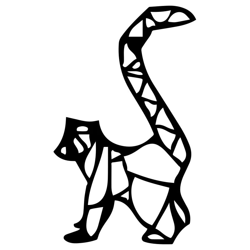 Origami Lemur Monkey