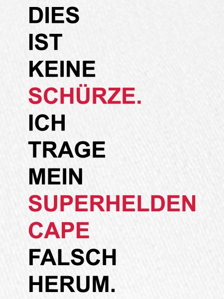 Schürze