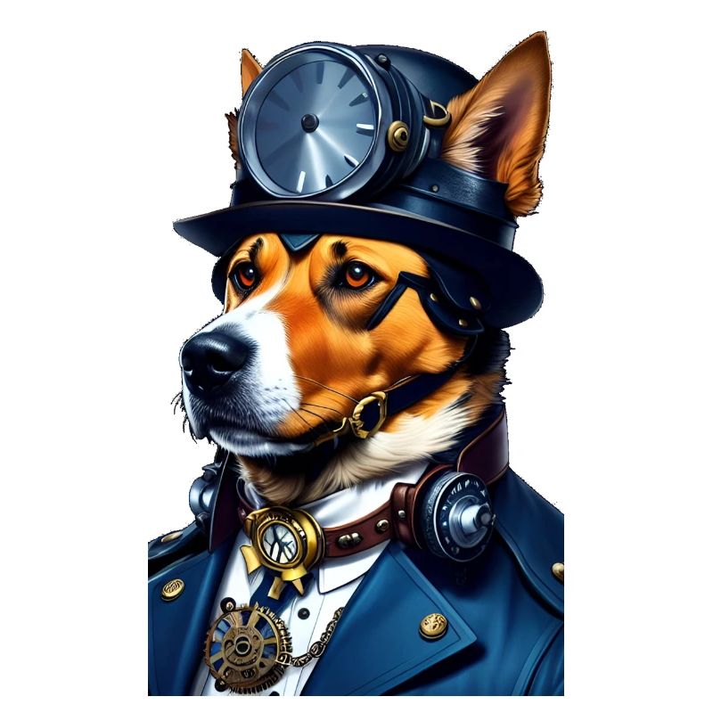 Steampunk Buddy Hund