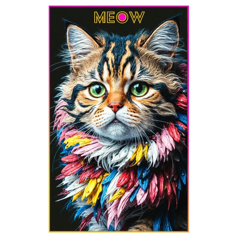 Artful cat