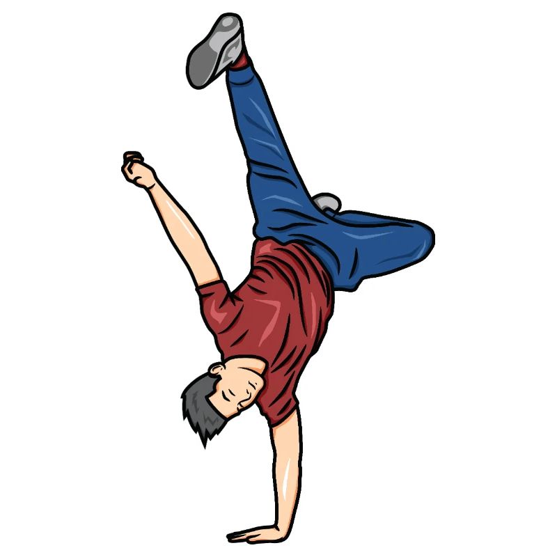 B Boy Drawing