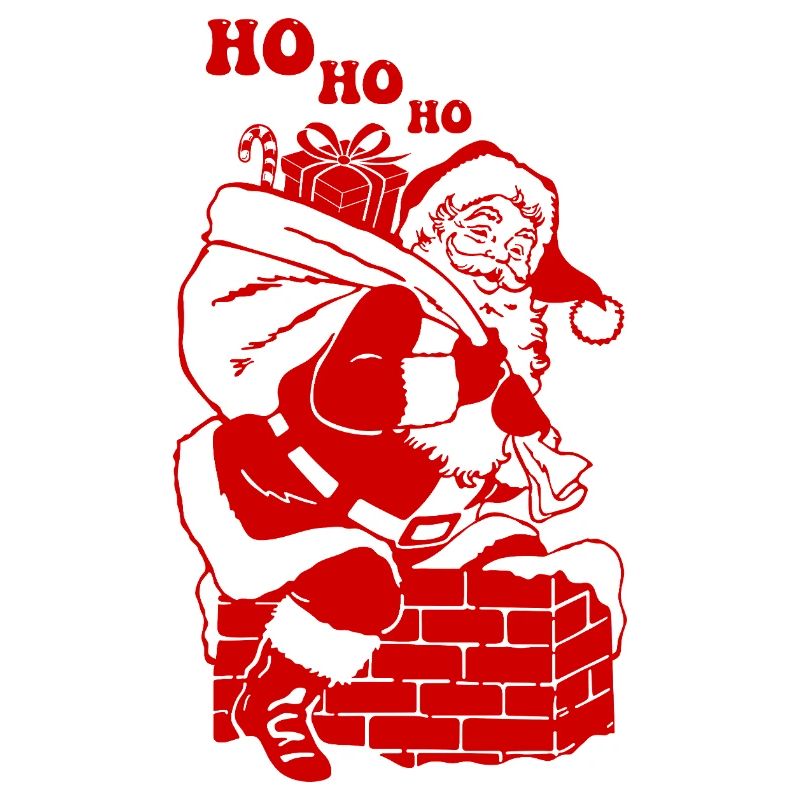 Weihnachtsmann mit geschenken