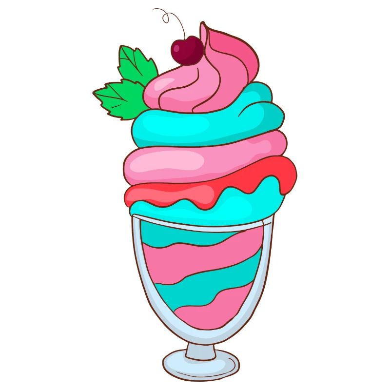 Eis Speiseeis Eiskrem Eiscreme Kugeleis Eisbecher