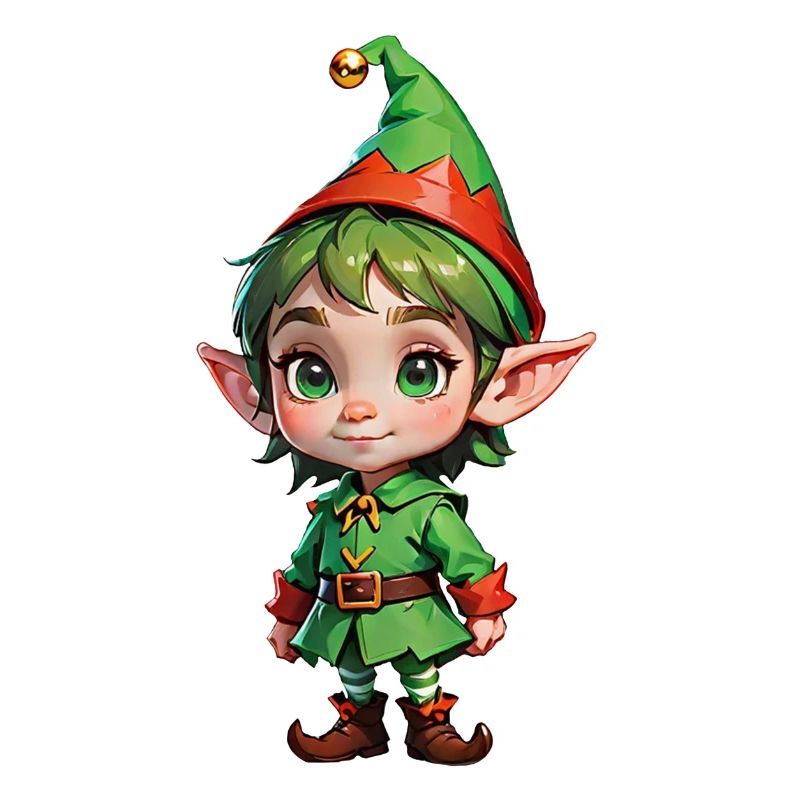 Mignon petit lutin de Noël