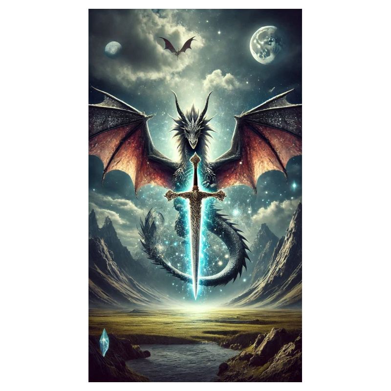 Drache mit Himmlischem Schwert