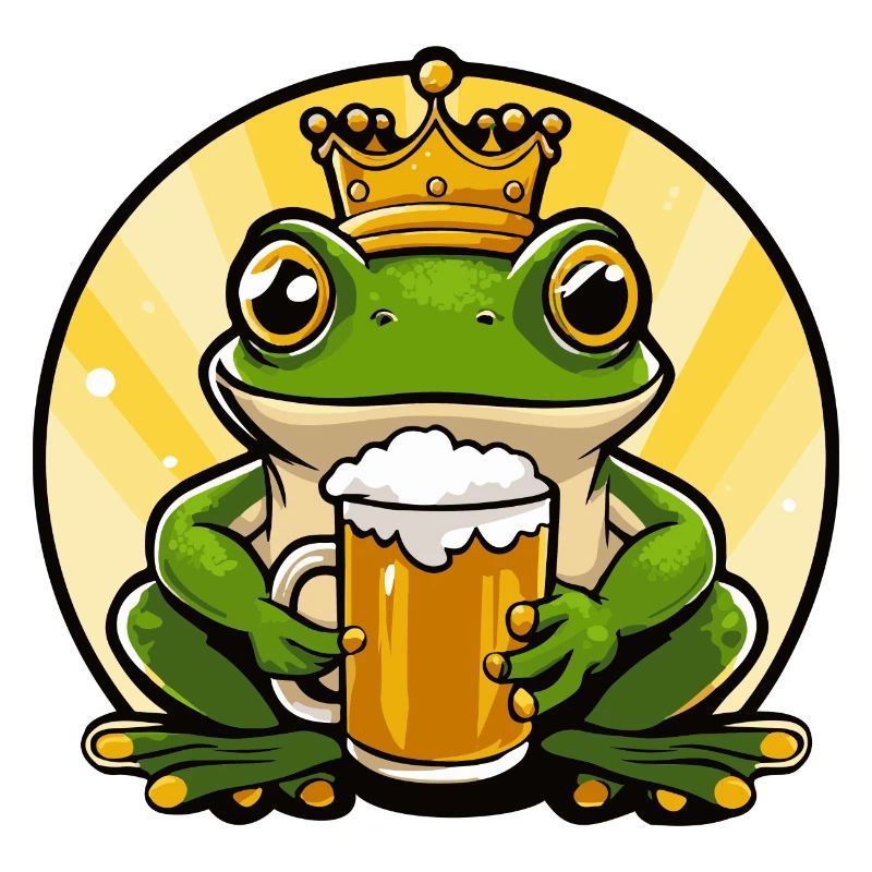 Frosch Bier Comic