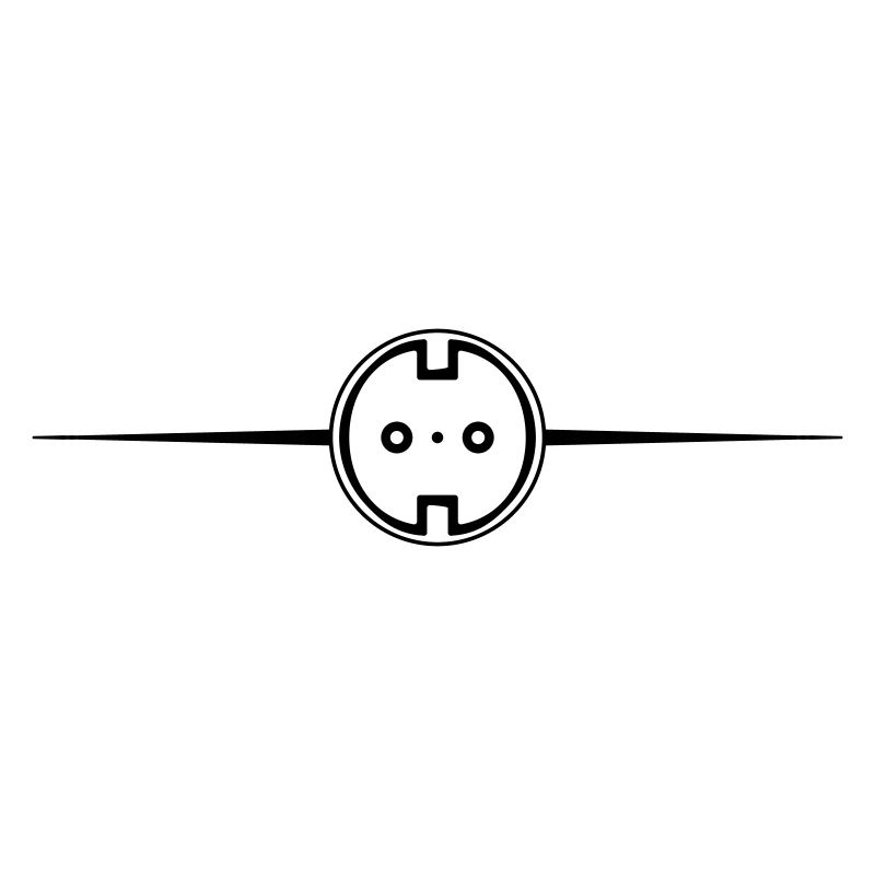 Steckdose Element Symbol