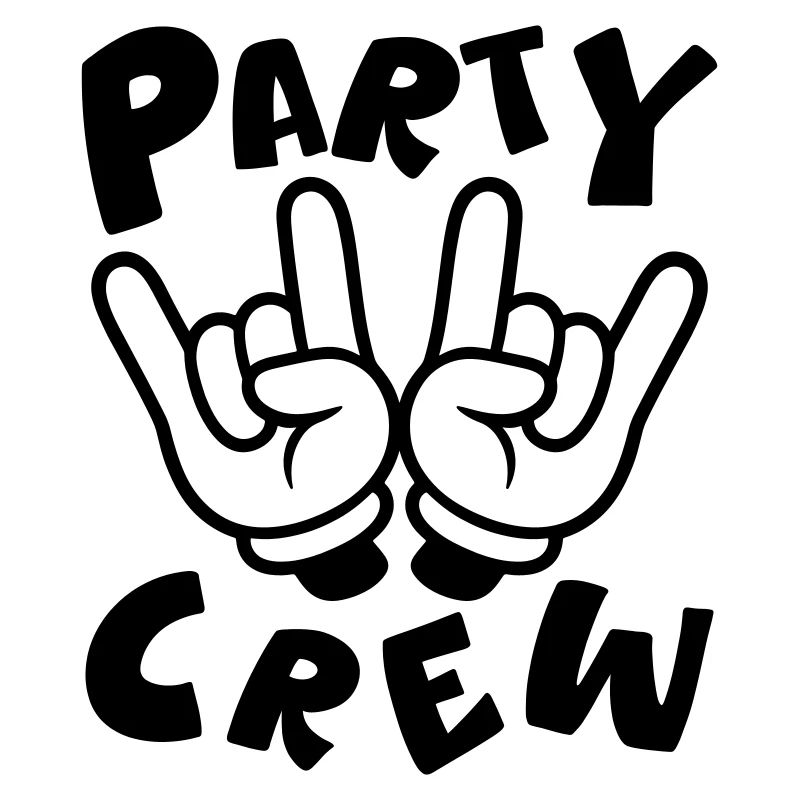 Fête Crew Main Drôle